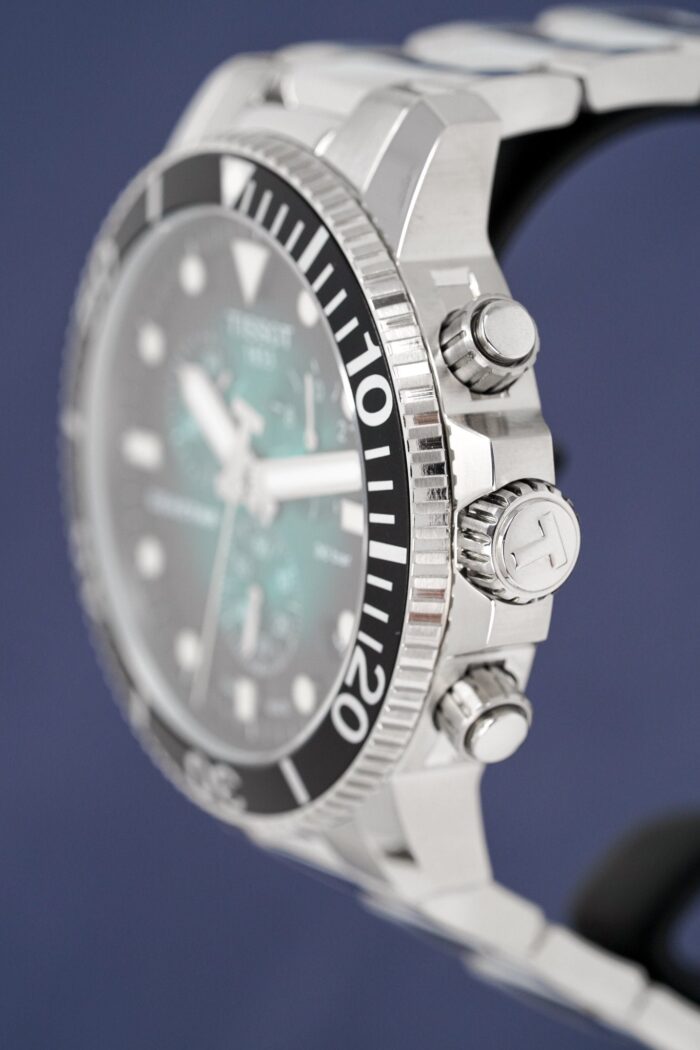 Tissot Chronograph Watch SEASTAR 1000 Green - T120.417.11.091.01 - Image 4